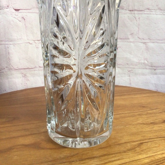 Vintage F.T.D. Clear Glass Starburst Taper Candle Holder - Picture 3 of 6